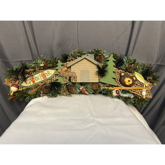 Cabin Fever Rustic Wall Hanging - Various Outdoors Scenes - Picture 1 of 9
